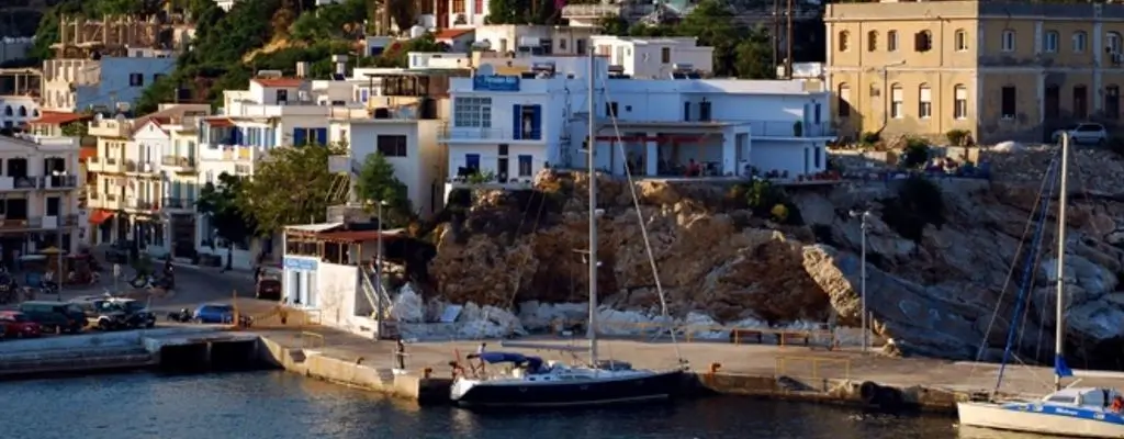 An iconic view of Agios Kirikos