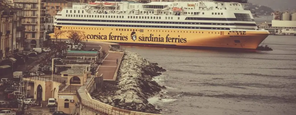 an iconic view of Bastia (Corsica)