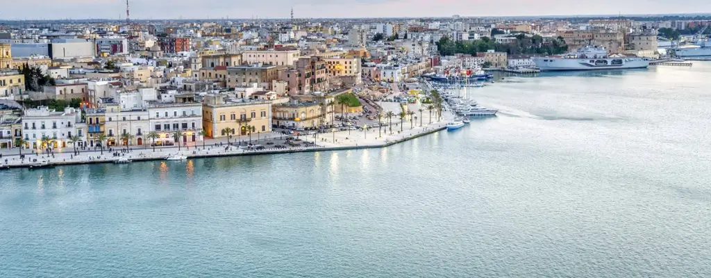 an iconic view of Brindisi