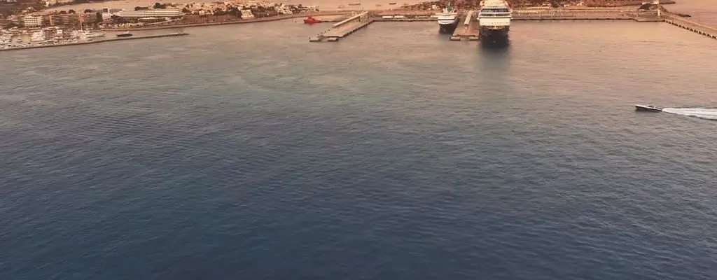 An iconic view of Ibiza