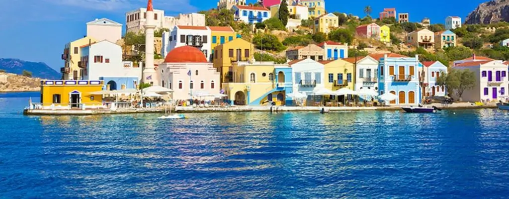 Een iconisch uitzicht op Kastelorizo