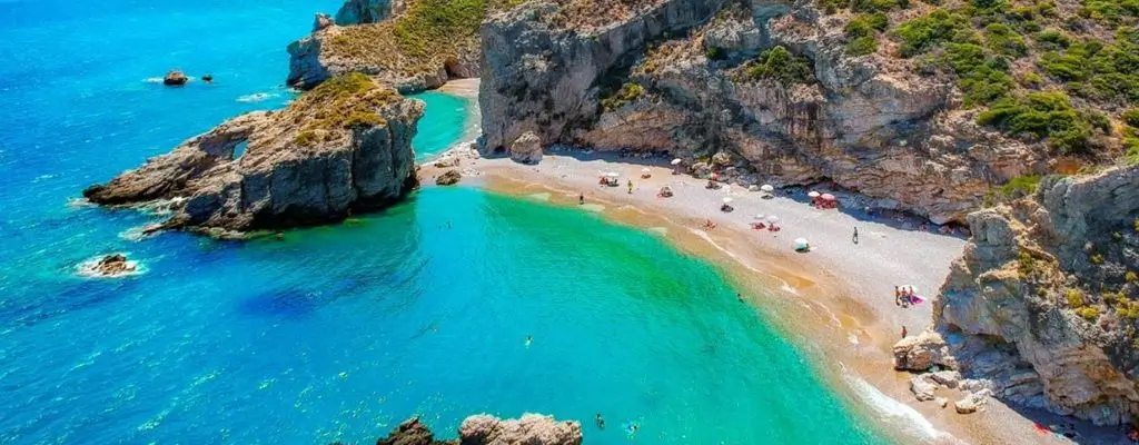 an iconic view of Kythira