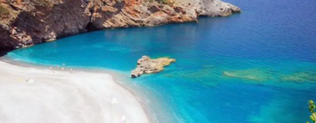 Een iconisch uitzicht op Mantoudi (Evia)