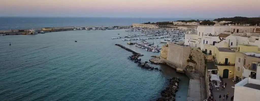 eine einmalige Aussicht von Otranto