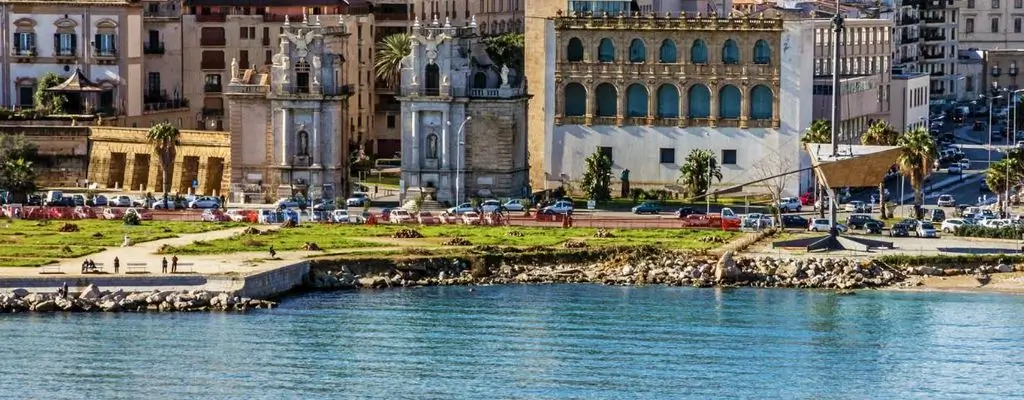 Een iconisch uitzicht op Palermo