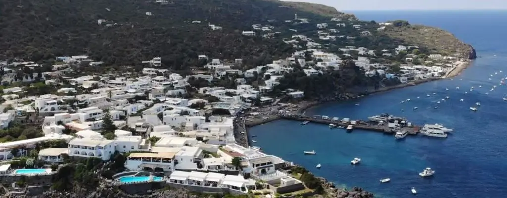 Een iconisch uitzicht op Panarea