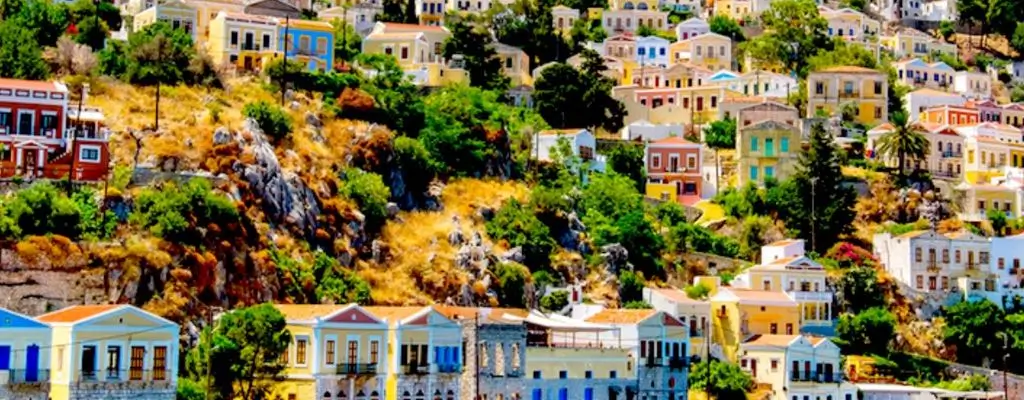 An iconic view of Symi