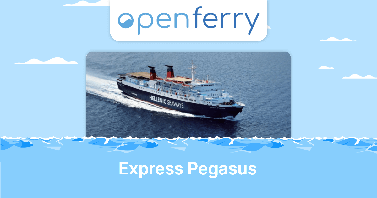Express Pegasus Live Tracking, Information & Tickets | Hellenic Seaways ...