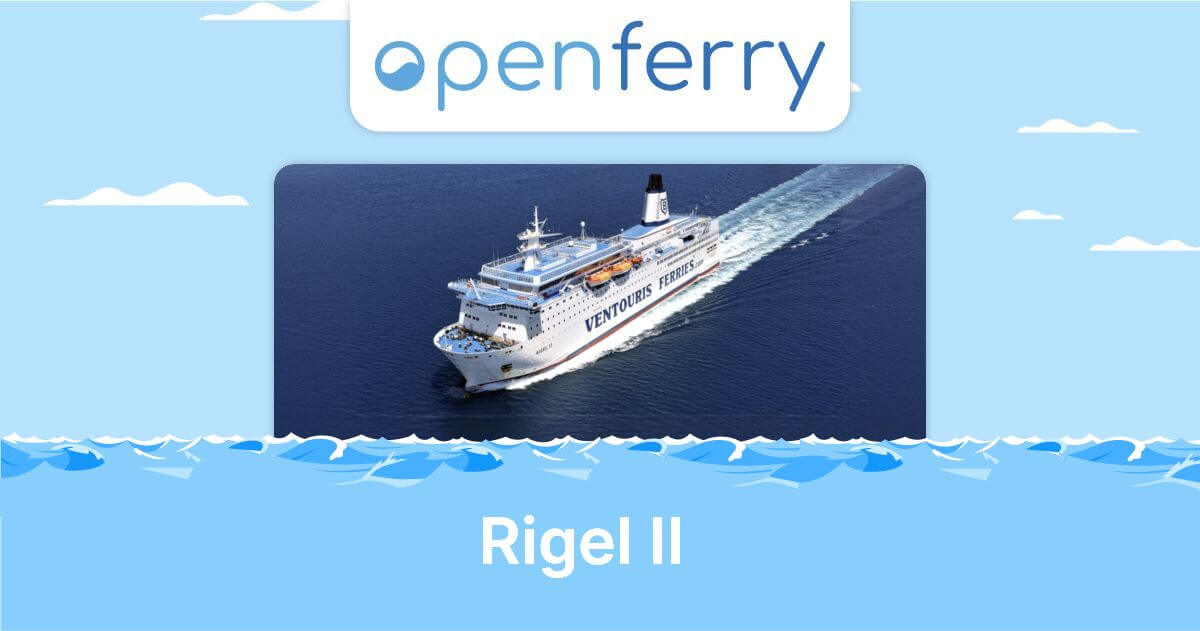 Rigel II Live Tracking, Information & Tickets | Ventouris Ferries ...