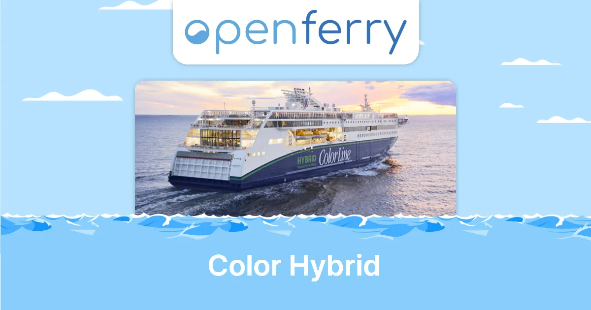 Color Hybrid Live Tracking, Information & Tickets | Color Line | Openferry